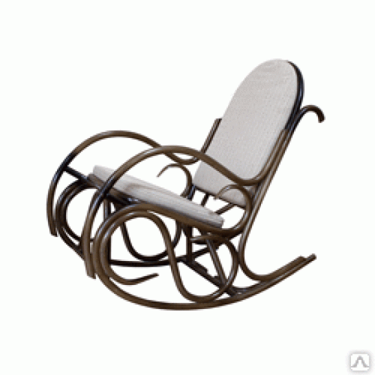 Кресло-качалка из ротанга Олимп