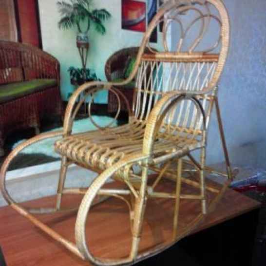 Кресло-качалка из лозы КК-5