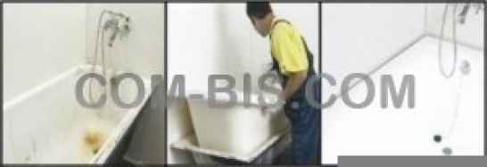 Установка акриловых вкладышей в ванну