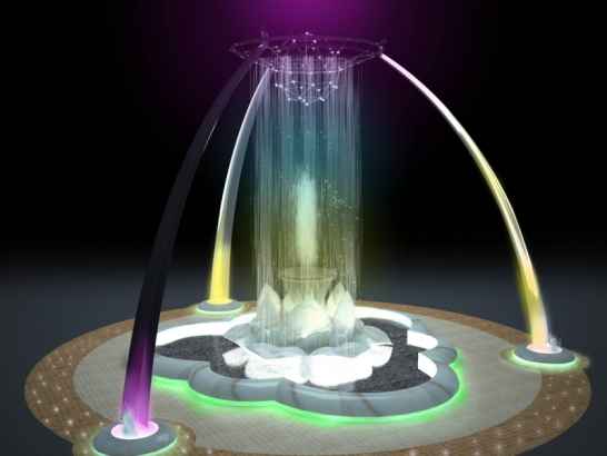 Дизайн фонтана