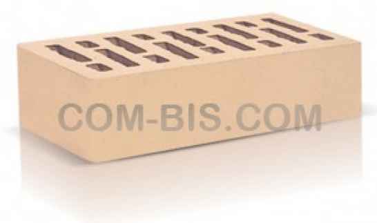 Кирпич облицовочный керамический слоновая кость одинарный М-125