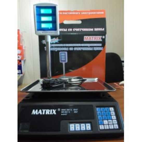 Весы MATRIX MWS 411 со стойкой