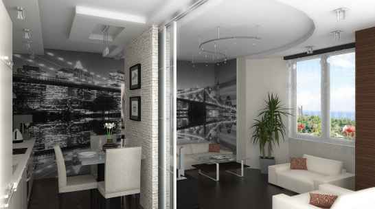 Разработка проектов интерьеров общественных и жилых помещений