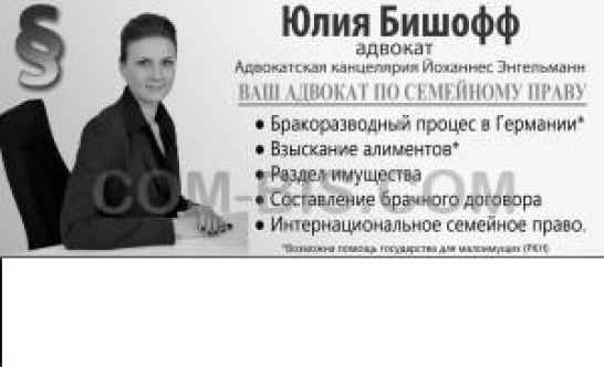 Семейное право Германии