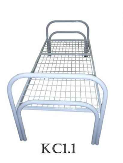 Кровать металлическая усиленная 