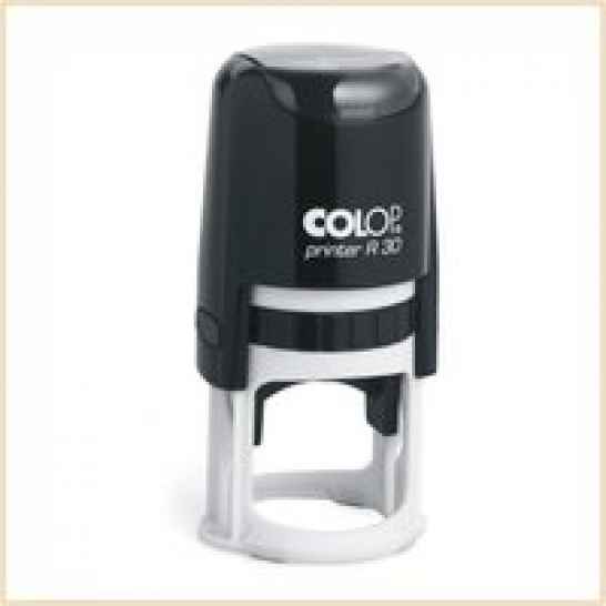 Изготовоение автоматической печати, диаметр 30мм