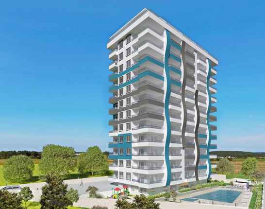 1-комнатная квартира,г.Аланья, Махмутлар