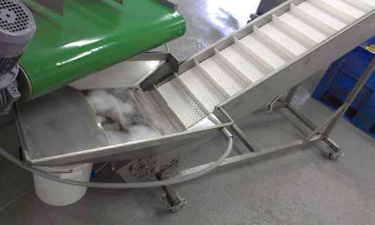 Конвейер с модульной лентой