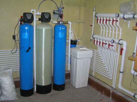 Засыпной фильтр для очистки воды от железа, накипи