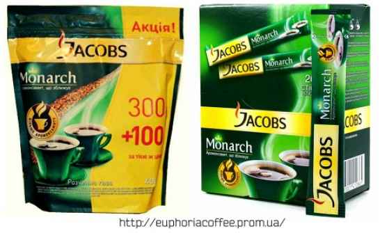 Кофе растворимый Якобс Монарх (в стик.)