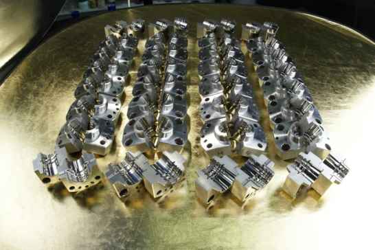 Формообразующие части к пресс-формам