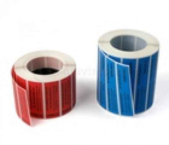 Пломба-наклейка индикаторная, номерная