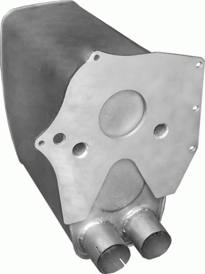 Глушитель на MAN TGA