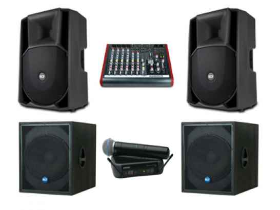 Аренда звукового оборудования