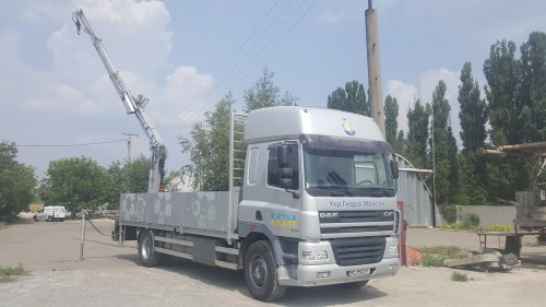 Услуги и аренда крана манипулятора 12, 5т., г.Новомосковск