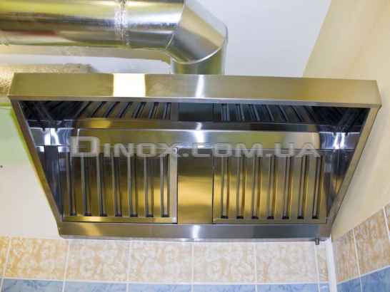 Зонты вытяжные островные, пристенные для промышленной кухни