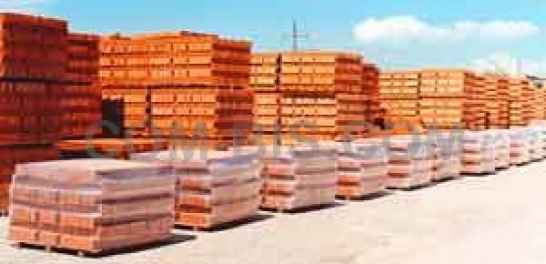 Кирпич красный М-150 рядовой, 5кг