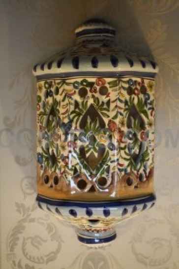 Керамический светильник ручная роспись 16-17века