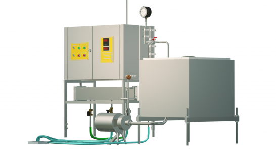 Пастеризатор молока емкостной на 300 л УЗМ-0,3Е