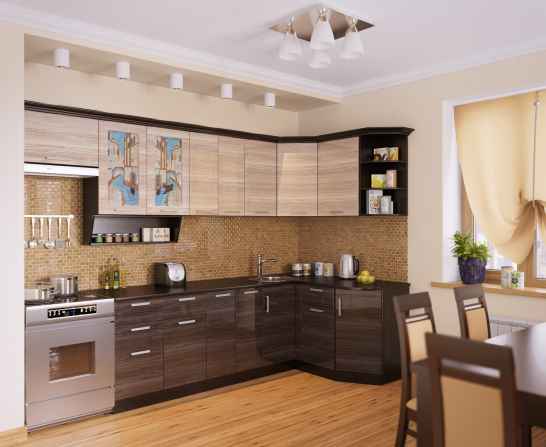 Кухонный гарнитур БЕЛАРУСЬ-2 УГЛОВОЙ