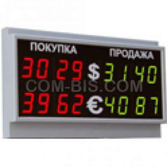 Табло валют ЭЛЕКТРОНИКА 7-1020-16