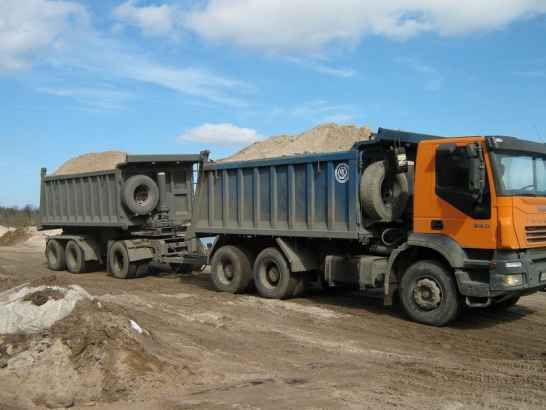 Песок намывной карьерный, на самовывоз и с доставкой.