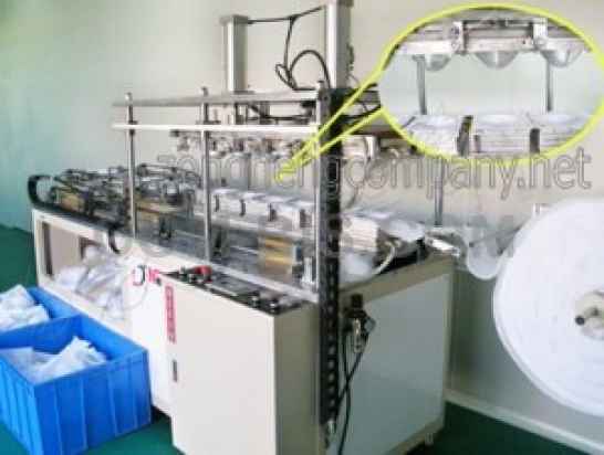 Производственная линия для изготовления респираторов N95