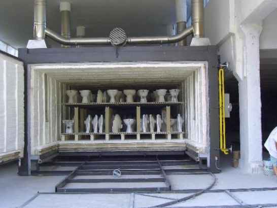 Оборудование для производства керамических санитарно-технических изделий