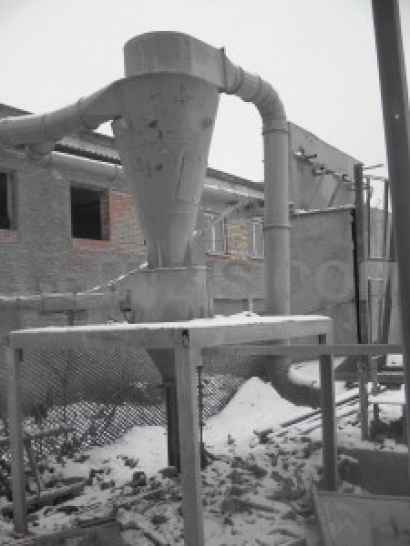 Установка по улавливанию пыли 