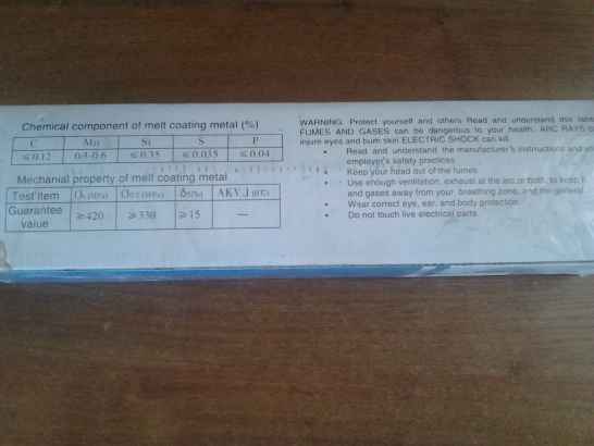 Электроды Welding Electrodes