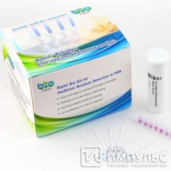 Тест на антибиотики в молоке Биотех