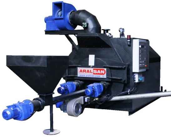 Водогрейный котел на опилках Aralsan AKK-KY-S-450-3 (450кВт)