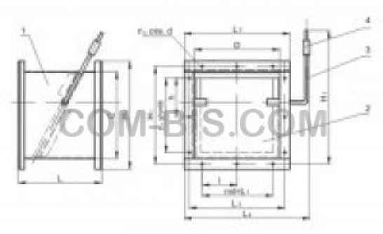 Клапаны обратные огнезадерживающие АЗЕ 073м