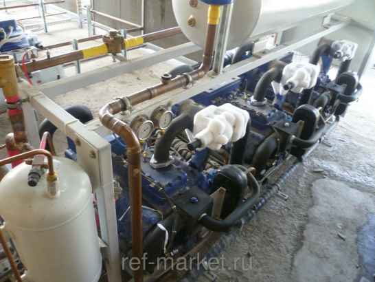 Холодильные агрегаты и компрессорные станции.