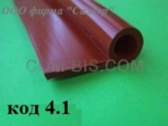 Уплотнитель силиконовый Р-образный 10 х 20 мм