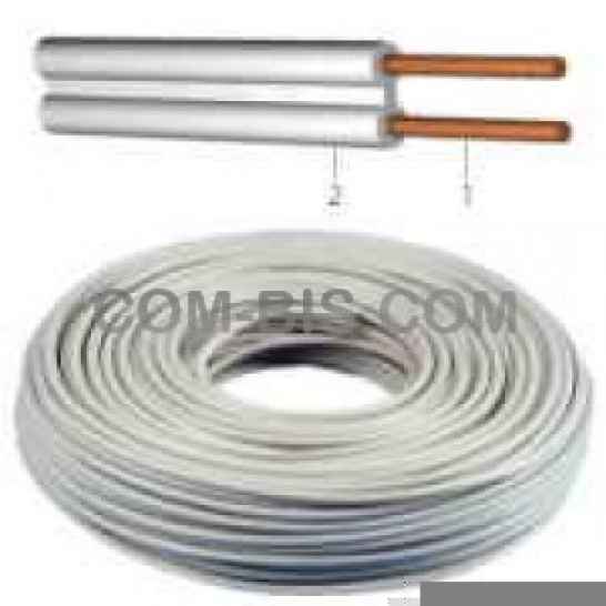 Провод медный ППВ 2х1,5 (Класс изоляции И-40)