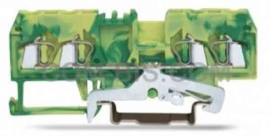 Клеммы пружинные SUPU 215 на дин-рейку