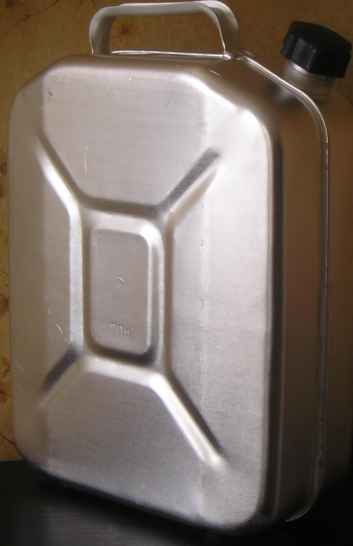 Канистра алюминиевая и стальная
