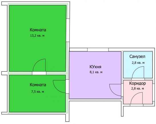 Дом, 34,5 м², ул.Ленина, г.Херсон