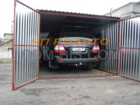Гараж металлический 3х5х2м
