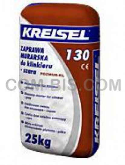 Кладочная смесь для клинкерного кирпича Крайзель: KLINKIER-MAUERMÖRTEL 130