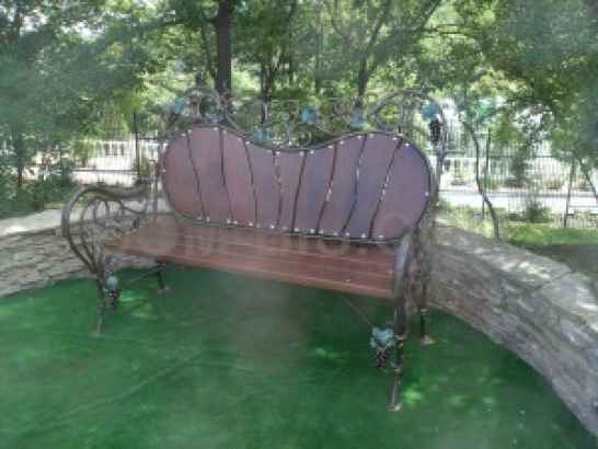 Лавочка кованая, 