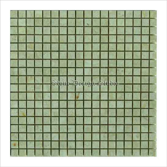 Мраморная мозаика Beige 15х15х6-п