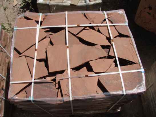 Камень песчаник красный