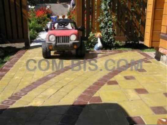 Тротуарная вибролитая плитка 