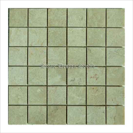 Мраморная мозаика Beige 48х48х6-п