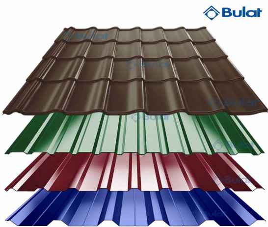 Металлочерепица, TM Bulat.