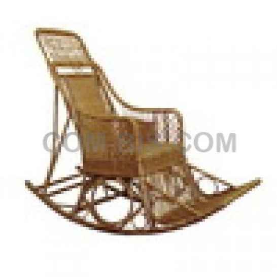 Кресло-качалка из лозы 