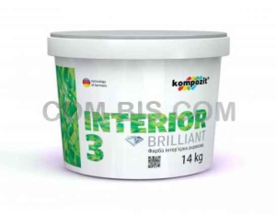 Краска интерьерная INTERIOR 3