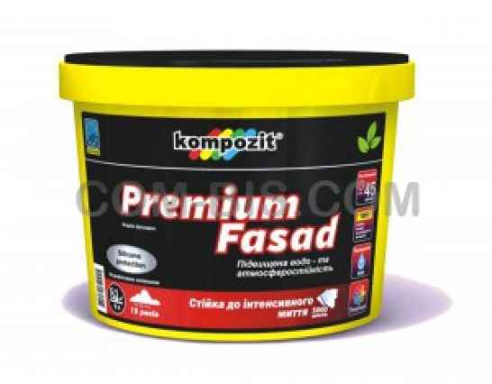 Краска фасадная силиконовая PREMIUM FASAD